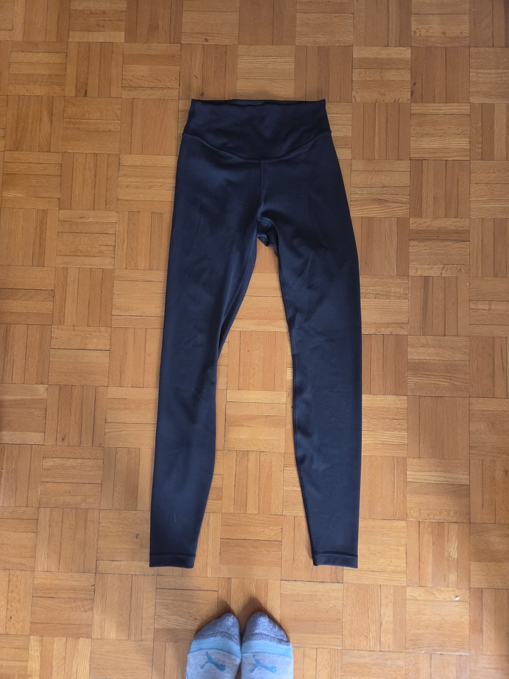 Women Lululemon Black High-Waist Active Leggings Size 4